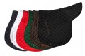 S/HILL RHINEGOLD QUILTED NUMNAH GREEN
